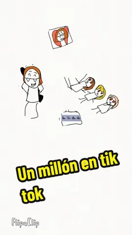 MI PRIMER MILLON #dibujo #ANIMACION #MISION  #dibujitos #flipaclip @👕