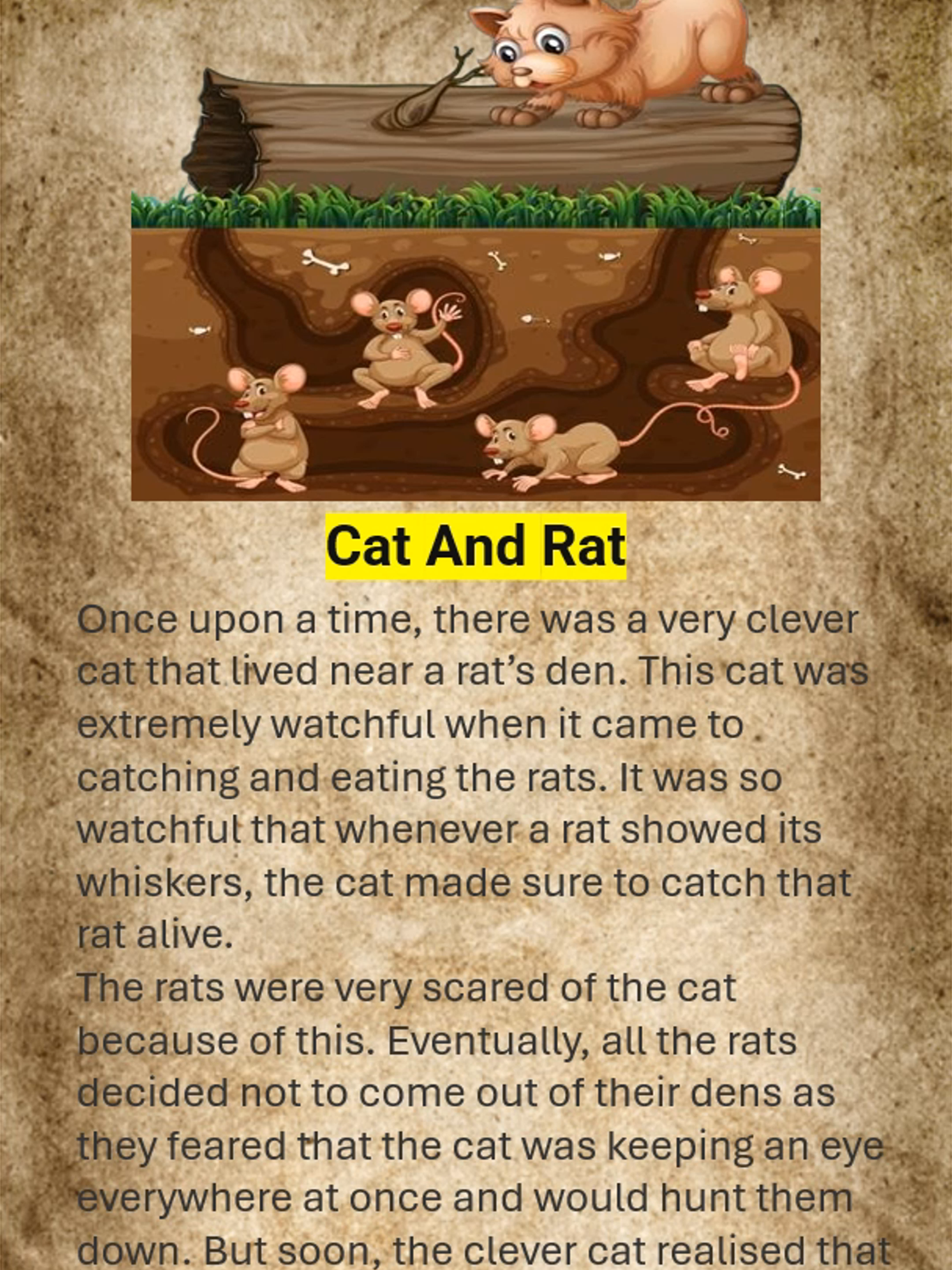 Cat And Rat #shorts #shortstories #shortstory #shortsvideo #english #englishlesson #englishstories #englishstory #englishforkids #englishstoriesforkids #englishstoryforkids #learnenglish #learnenglishdaily #learnenglishonline #learnenglisheveryday #learnenglishvocabulary #learnenglishwithme