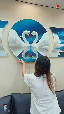 #KongsiBersama #paintingart #decorativepainting #decoration #wallart #porcelain #walldecor #interiordesign #crystalporcelainpainting #walldecoration #painting #goodthing #homeliving #fyp #wallpainting 