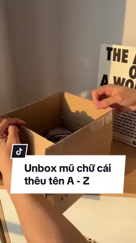 Trả lời @TúLe Love Bà2! Nay unbox con mũ chữ cái, nét từng chi tiết luôn các bác ơii 😍 #loulisaigon #mũ #muluoitrai #nonluoitrai #unboxing #xuhuong 