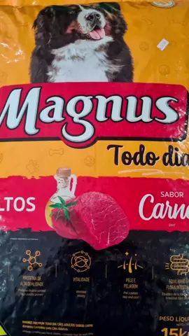 A mais queridinha MAGNUS! #racaodecachorro #raçãomagnus #magnustododia #agropecuaria #agropet #agropetamordebicho 