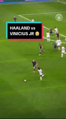 The speed of Erling Haaland 🤯⚡️ #Haaland #ManCity #RealMadrid #ChampionsLeague #Football 