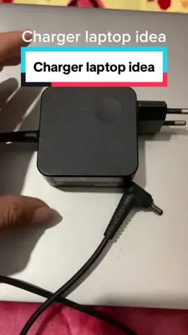 Adaptor charger laptop idea #chargerlaptop #casanlaptop #idea 