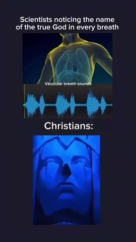Explanation: הוהי/YHWH—the Holy true name of God occurs over 6,800 times in the bible and when you started breathing. God is truly the breath of life. “Beloved, do not believe every spirit, but test the spirits to see whether they are from God, for many false prophets have gone out into the world” (1 John 4:1) . . #Jesus #christian #christianity #christiantiktok #jesuslovesyou  #Love #foryou #Science #catholic #orthodox #fyp #bible #God #viral #yahweh 
