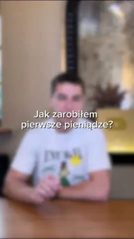 Tak zarobiłem pierwsze pieniądze 😬 działajcie tak, żeby robić w życiu to, co kochacie! Mi się udało 🥰