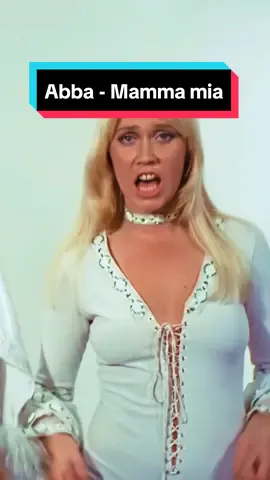 Abba - Mamma mia Álbum : ABBA Año: 1975 #abba #disco #70s #dance 