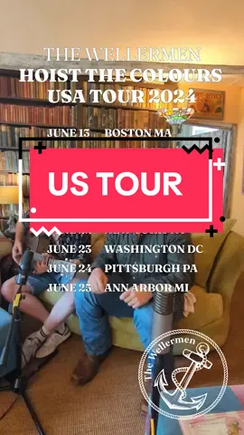 ⚓️ Exciting News Ahead! ⚓️ Get ready to secure your spot for an unforgettable live experience. Pre-sale for our upcoming tour starts now! Be the first to grab your tickets and join us for a night of extraordinary music and memories. 🎶 For those who haven't signed up yet, access to pre-sale is available via the link in our bio. Don't miss out! 🎉 General sale starts Monday the 15th of April @ 12pm EST. @Sam Pope @Luke Taylor @Bobby Waters @Jonny Stewart 