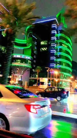 Riyadh Night View 🥰 #riyadksa #Saudiarabia 