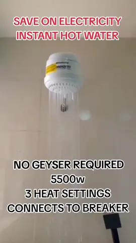 WHATSAPP 073 394 8388 DELIVERY TO ALLY AREAS  #No Geyser Required  #Instant Shower Head #fypシ  #fypシ゚viral  #creatorsearchinsights  #southafrica  #keepsupporting  R1169.99 Excluding Delivery  #whatsapp 073 394 8388 