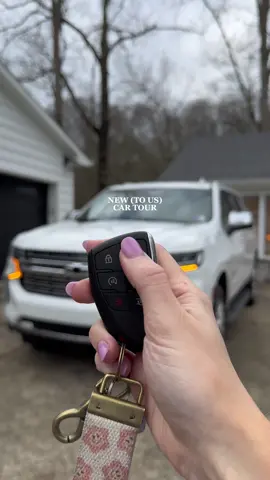 We love her and we’re super thankful! 🫶🏼 #newcar #newusedcar #newcartour #cartour #momcar #newmomcar #chevysuburban #chevysuburbanpremier #fullsizesuv #familycar #familyof5 