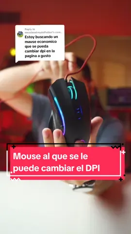 Replying to @messiaselreydelfutbol La recomendación del día: el Griffin 😎✌🏼 #redragon #mouse #mousegamer #gaming 