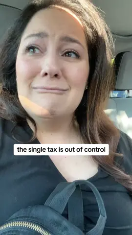 the reality of living single in America. Raw & unfiltered. #moneyproblems #singletax 