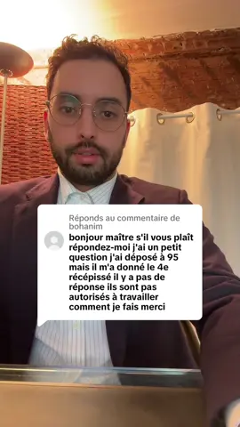 Réponse à @bohanim #droitdesetrangers #titredesejour #regularisationdessanspapiers #oqtf #loiasileimmigration #prefecture #admissionexceptionnelleausejour #régularisationenfrance 
