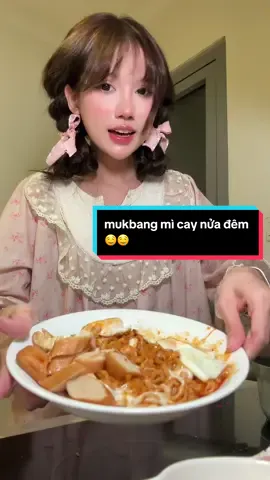 mukbang mì cay ~ #tencuatolapun #dcgr #trending #xuhuongtiktok #ancungtiktok #LearnOnTikTok #mukbang 