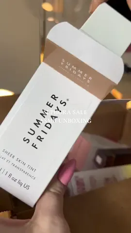 yay its here ✨ these are all new products to me and im excited to review #asmr #asmrunboxing #unboxing #asmrsounds #sephora #sephorasale #rarebeauty #saiebeauty #soldejaniero #summerfridays @Summer Fridays @Rare Beauty @Sol de Janeiro @Saie 