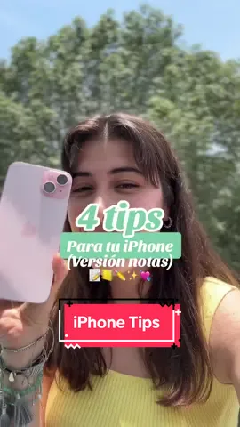 5 tips iPhone edición notas🗒️ 😌 muchas veces no sabemos que existen shortcuts en las apps que usamos todos los días, que al final, nos hacen el trabajo menos pesado y mucho más funcional 🙌🏻 ¿cuáles ya conocías tu? Cuéntame en los comentarios 😋 #iphone #iphonetips #iphonehacks #apple #amelievon #fyp #techtok #notas 