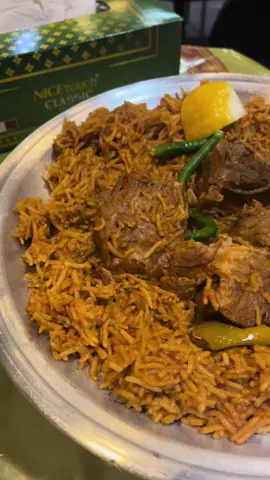 Kabsa, The famous rice dish of Arab World ❤️#Foodie #food #qatar 