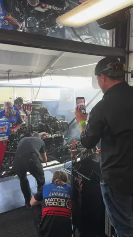 Listen… there is NOTHING else like it! Welcome to NHRA Drag Racing, @Justin Danger Nunley! #dragracing #cartok 