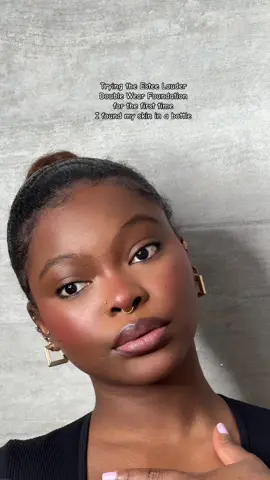 Im a concealer only girlie but im SOLD on this foundationn @Estée Lauder the shade match is insaneee #esteelauderdoublewear #esteelauder #makeuptoktok  