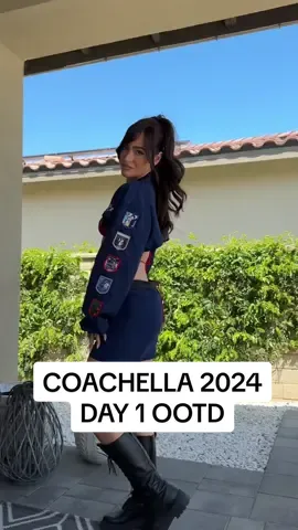 ootd for coachella day 1!! 🎡🌴🌼 aka lana-chella 🥀 I DIYed lana del rey’s merch and made it into a custom outfit for today. what song are you hoping she performs tonight? #coachella #lanadelrey #fashion #OOTD #day1 #merch #alishamarie 