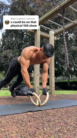 Replying to @ghost i would be interested 🫡 #physical100 #martialarts #calisthenics 