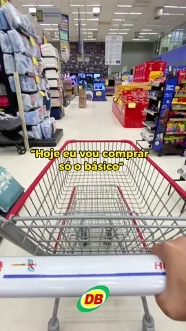 Impossível resistir às ofertas do DB🤩😩 Comenta aqui se você diz que vai comprar só uma coisinha e acaba saindo de carrinho cheio😂 #dbédaquioh #dpsupermercado #supermercadosdb #manaus #compras #humorsupermercado 