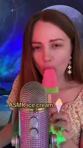 It was very tasty ice cream! Do you like ice cream? 🍦 #ASMR #asmrsounds #asmrfood 