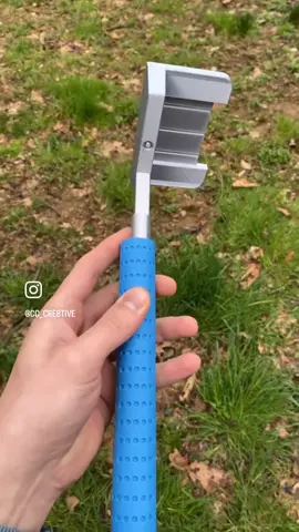 Go to your HOME BALL!⛳️ Teeing off Masters week with a 3D-printed telescopic putter! I found this awesome telescopic putter file on Bambulabs and had to 3D print one for myself. I 3D printed the head and shaft in Silk silver PLA and the handle out of a light blue PLA. Love how the final print came out, The telescopic effect is so satisfying! ⛳️🏌🏼‍♂️🔭 For those wondering, I’m using foam balls here to practice putt with since the 3D printed putter doesn’t work well with real ball. But I do plan on trying to 3D print my own putter head to attach to a metal shaft putter in the near future! I want to see if I can costume 3D print my own course ready putter! Stay tuned for other fun project soon! 🤟🏼😄 #MastersWeek #3DPrintingMagic #putter #golf #shooter #shottermcgavin #happygilmore #golfclub #3dprint #3d #3dart #mastersgolf #3dclub #mastersgolftournament #3dprintputter #telescopic #pga #pgafanart #pgaputter #golfbug #golfer #golfart #golf3d #golf3dputter #golfswing #golfball #bambulabs #bambulabscarbonx1 #pla #3dgolfclub