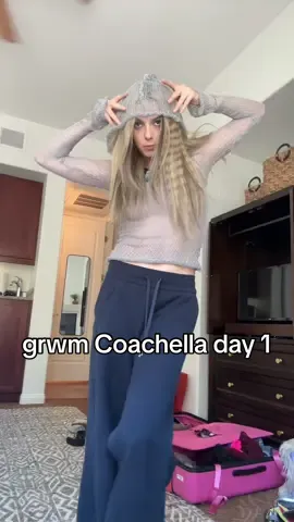 I had 1 hr to pack okkk #coachella2024 