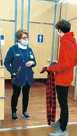 Asking to use the changing room #prank #funnyvideos #funny #foryou 