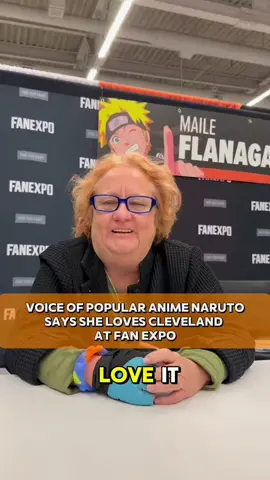 “Believe it!”🧡🍥 Maile Flanagan, voice of Naruto, one of the most popular anime of all time, had nothing but kind things to say about our city at Fan Expo Cleveland. // 📹➡️ @joshduke.cle // #Naruto #Cleveland #Anime #ComicCon #MaileFlanagan #HuntingtonConventionCenter #FanExpo @fanexpocleveland 
