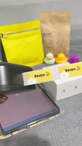 Coffee identification labels use Q30 Label Maker #phomemo #amazonfinds #labelmaker #labelprinter #coffeetiktok #coffeelover #coffeeorganization #fyp #amazon 