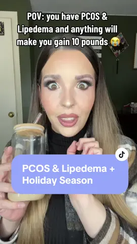 PCOS & Lipedema + Holiday Season = No Bueno for me 😭😭😭 #pcos #pcosproblems ##pcosfighter##pcoswarrior##lipedema##lipedemafighter##lipedemalegs##lipedemaawarenes##hormonalproblems##hormonalweighgain##crmakeup13