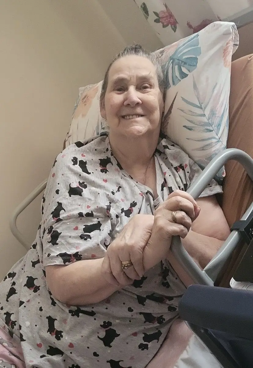 *I do not own rights to the music* Thee proudest granddaughter😢💔 #mybestfriend #myhero #brokenhearted #fuckcancer #grandma #fyp 