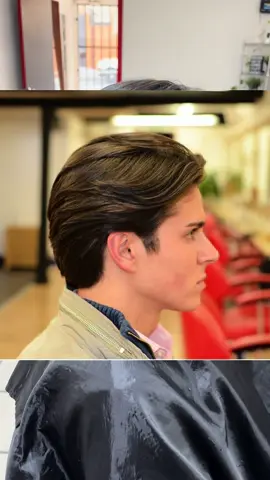 Corte de cabello en capas  A este corte lo bautize como corte “príncipe” porque es una melena mediana elegante, limpia que se ve con clase! Asi como lo que usan los príncipes en los cuentos😋 . . #cortedecabellocontijera #cortedecabello #corteencapas #corteparahombrelargo #corteparahombre #cortecontijera #cabellolargoenhombres 