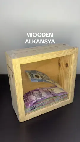 wooden alkansya #fyp #woodenalkansya #woodalkansya #alkasnya 
