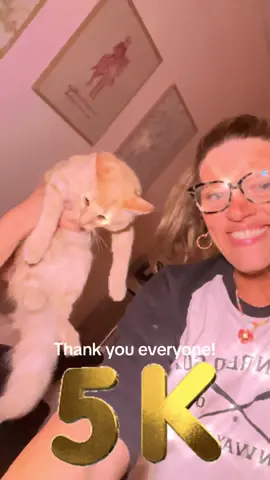 5000 followers! I am so grateful to each and everyone of you!! #herewego #5k #5kfollowers♥️ #thankful #bestiebunch #friendship #celebration #viralparty #fyp 