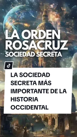 SOCIEDAD SECRETA ORDEN ROSACRUZ  Apasionante, misteriosa, conspiranoica, conoce en apenas 2 minutos a la Orden de la Rosacruz muchas veces emparentada con los gobiernos de Estados Unidos, aunque sectores de la Orden desmienten esto.  #misterio #conspiracion #sociedadessecretas #masones #rosacruz #ocultismo 