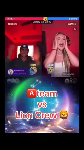 @Austin and the 🅰️team had a huge battle against @Mickala Williams and the Lion Crew 🦁 tonight. #🅰️team #strongertogether #family #lioncrew #austinarmstrong #mickalawilliams 