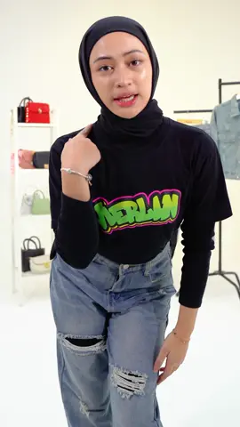 Ripped Jeans nya kece banget bestie, bisa kamu padukan pakai legging kaya @niyo untuk kamu yang berhijab 😆🖤 #Vierlin #VierlinJeans #VierlinStore #VierlinMemangBeda #BersamaVierlin #EverydayWithVierlin #noya #noyaredjaa #loosejeans #jeanshighwaist #fyp 