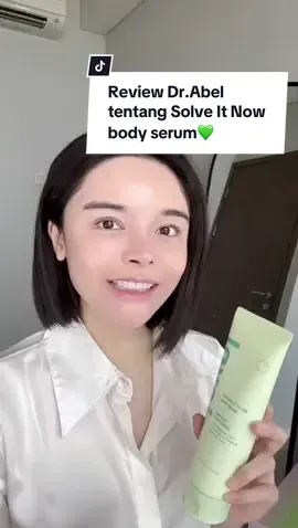 Cobain Solve It Now body serum untuk mengurangi gejala body acne mu, dan menghaluskan tesktur kulit ya💚 thanks Dok, udah selalu support lavojoy🥹👍🏻 #fyp #lavojoy #LoveAndEnjoy 
