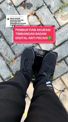 Membalas @raskay212 TERBUKTI AKURAT! Gak usah ragu lagi dengan kualitas Timbangan Badan Digital dari Speeds ini. karena sudah terbukti, timbangan badan ini kuat, tidak pecah, berkualitas, dan akurat untuk mengukur berat badan kamu. Jadi tunggu apa lagi, yuk langsung aja cek keranjang kuning untuk mendapatkan timbangan badan digital harga murah ini!. #timbanganbadan #timbanganbadandigital #timbanganbadankuat #timbanganbadanmurah #timbanganbadandigitalakurat #timbanganbadanviral #timbanganbadanrecommended #zulfi #lebaranekstrasale 