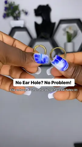 Clip on Hoop Earrings for men without earholes Are available  PRICE:  •4,000 NGN PER PAIR  _____________________________________________ DETAILS: •Colors: Gold, Silver, Black, Rainbow  •Non-Tarnish  •Hypoallergenic •Discount on 5 pairs and above! PACKAGING:  •Each pair comes packed in a jewelry mesh bag  _____________________________________________ TO ORDER:  •Send a DM via Instagram or WhatsApp to place your order (Link in bio)  •Website: www.yourraccessoryoasis.com.ng    _____________________________________________ For more beautiful accessories and accessorizing tips: Follow @theaccessory_oasis  #cliponearringsformen #magneticearrings #clipons #accessoriesinojo #accessoriesinlagos #earringsformen #noearholeneeded #noearholeearring 