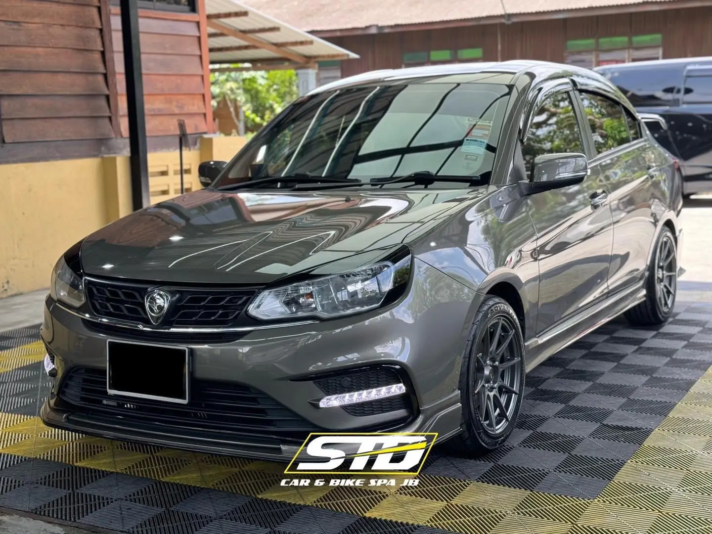 📸 By @STDetailingJB                          Sound ni best doh  #protonsaga #sagavvt #sagavvtmodified #ftunedracingsuspension #advantistorms1 #yokohamaadvanfleva #maxracingexhaust #detailing 