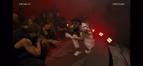 🎥 | #pesopluma performing “El Gavilán” at #coachella 