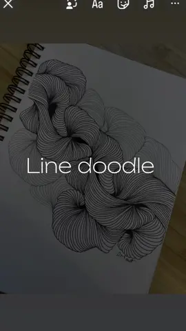 Thanks for watching 🖤 #artbydumymun #drawing #art #artwork #doodle #doodles #relaxingvideos #arttherapy #doodleart #pattern #zendoodle #lines 