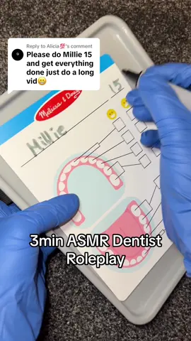 Replying to @Alicia💯 Your long awaited dentist appointment #fypシ #asmrtiktoks #asmrroleplay #asmrsounds #asmrtoys #asmrdentist #asmrtiktok #asmrvideo 