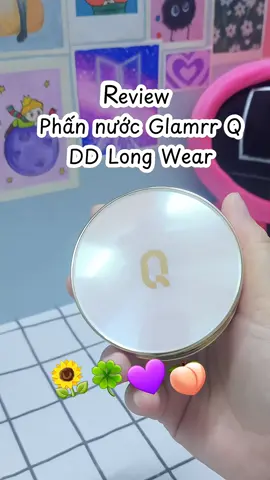 Phù hợp makeup look trong trẻo  và dùng được cho mọi loại da kể cả da khô nè mọi người ơi . Phấn nước Glamrr Q DD Long Wear #review #skincarebìnhdân #diêndiênriviu #congái #skincare #làmđẹp #cushion #glamrrq 