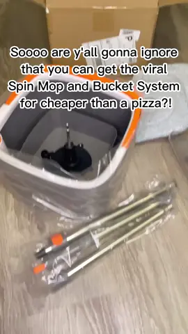 I very much like the way this mop is designed.  I especially appreciate the brush thar gets the crumbs and hairs off and the fact there isn’t a pedal to make it spin.  It also stores very easy since it’s square.  #spinmop #viralspinmop #mop #woodfloors #cleaningsupplies #mopping #springcleaning #homeproducts #ttsacl 