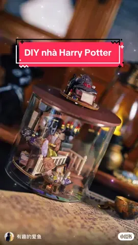 DIY dollhouse Harry Potter - magic house #lắpráp #dollhouse #DIY #bkhome 